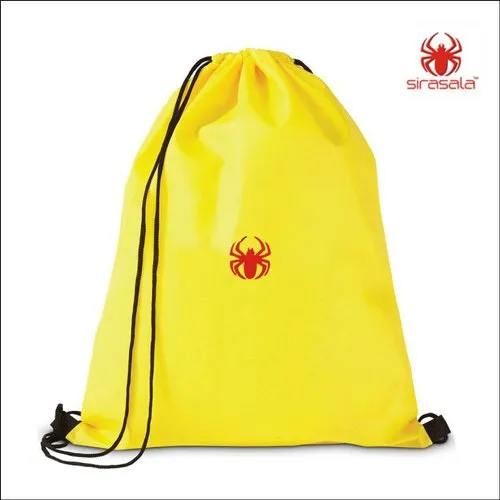 White Customized Drawstring Bags at Best Price in Surat  I Khodal Bag  Private Limited