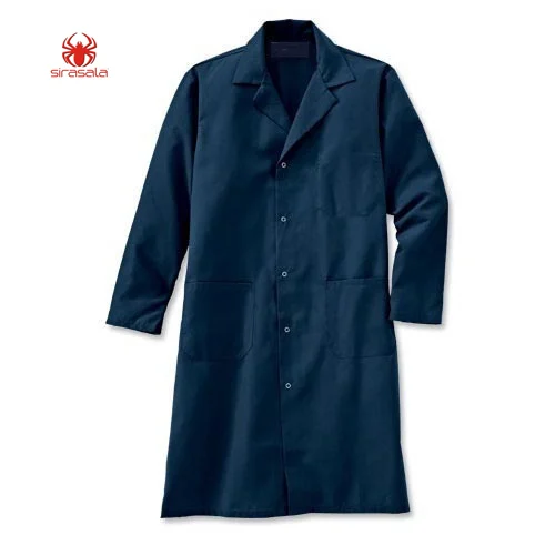 Navy Blue Labcoat